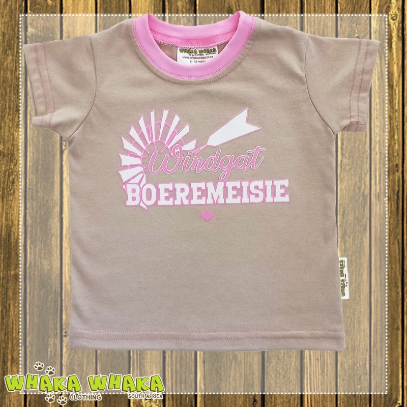 Windgat boeremeisie girls T-shirt